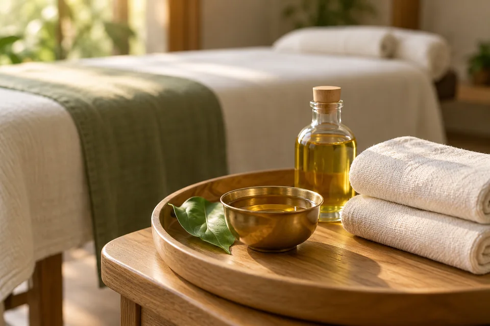 Fotografie ilustrativă: Masaj ayurvedic