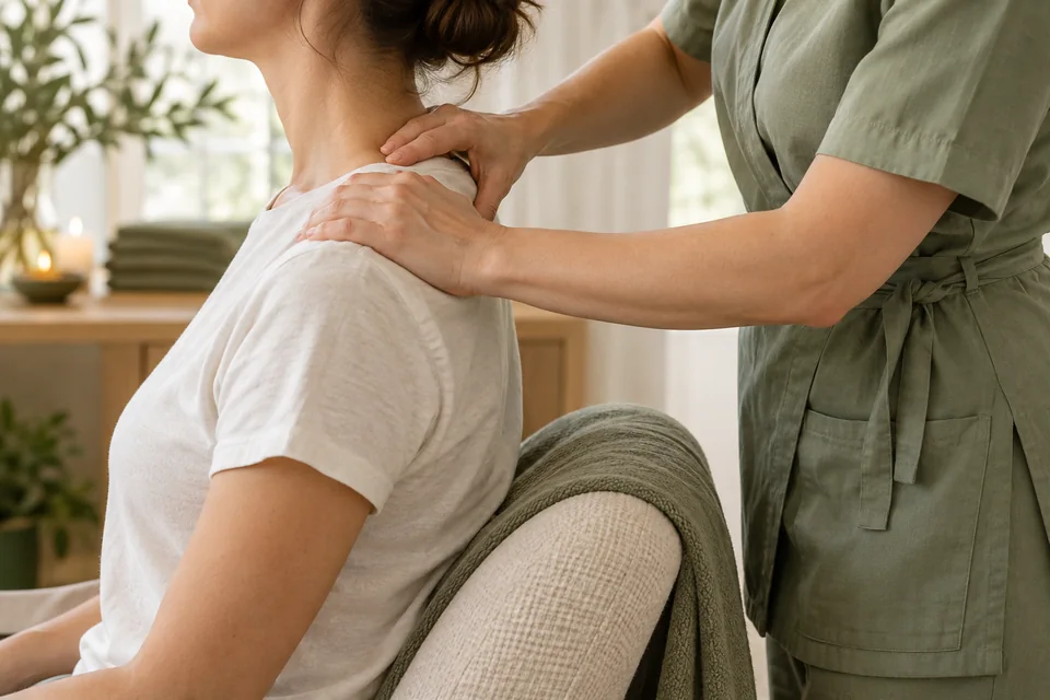 Fotografie ilustrativă: Masaj terapeutic